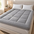 Mattress Topper Pad Queen, Gray, Topper Pad for Queen Mattress