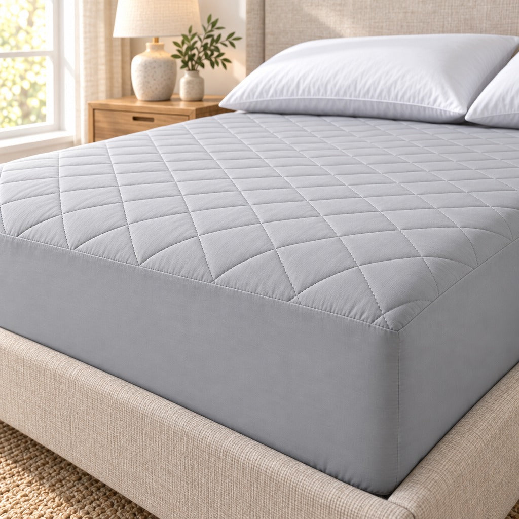 Waterproof Mattress Protector Queen shown in real use